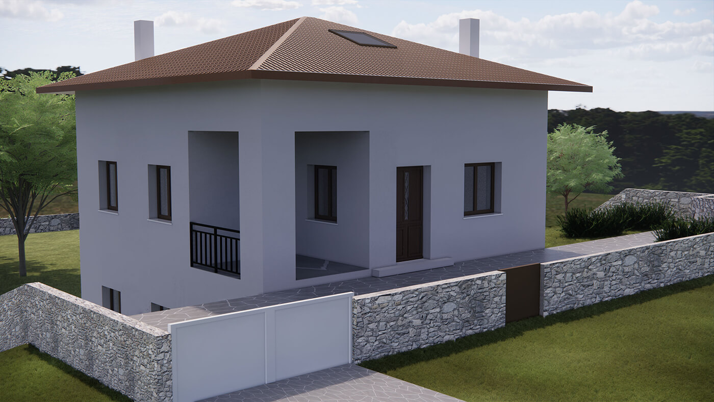 Ανέγερση νέας διώροφης οικοδομής